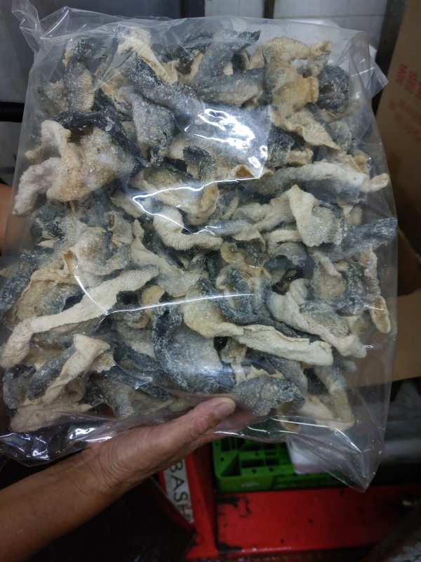 包裝炸魚皮